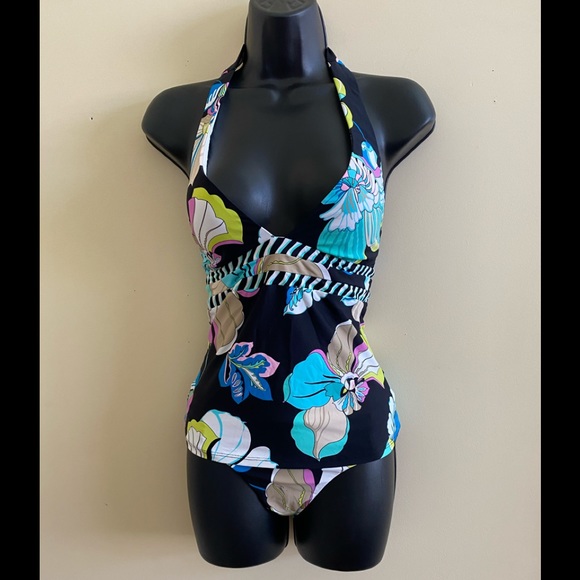 Trina Turk | Swim | Nwt Trina Turk Tankini Halter Swimsuit | Poshmark